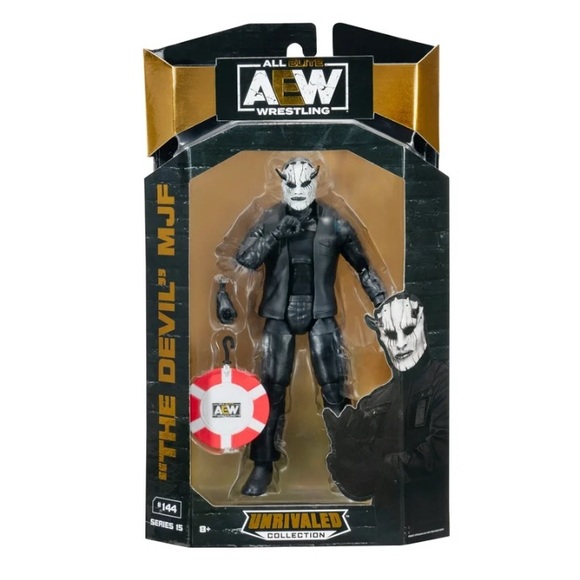 AEW Unrivaled Collection The Devil MJF Action Figure # 144 - Picture 1 of 6